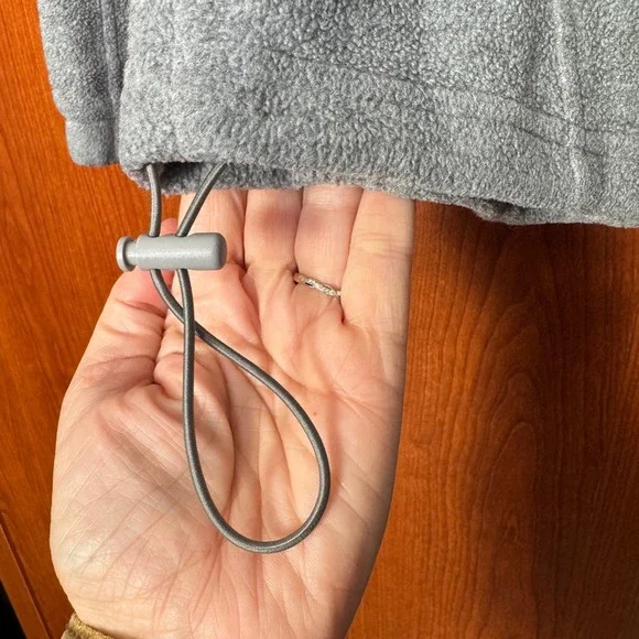 Columbia Benton Springs Women's Small Full Zip Hooded Fleece Jacket Heather Grey - Picture 6 of 13